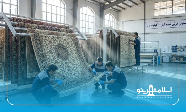 خدمات بهترین قالیشویی در نسیم شهر شامل چه مواردی است؟