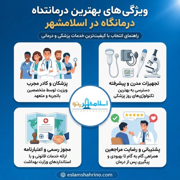 بهترین درمانگاه های اسلامشهر کدام است؟