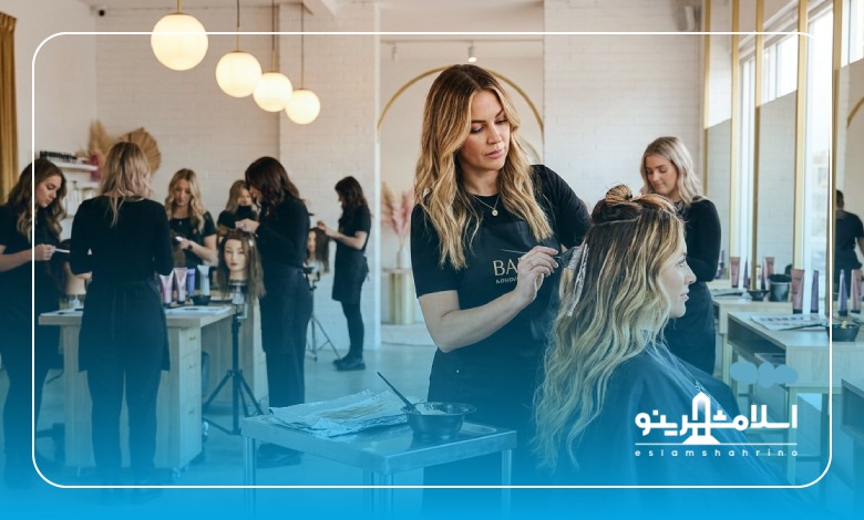خدمات بهترین آموزشگاه رنگ و لایت در اسلامشهر
