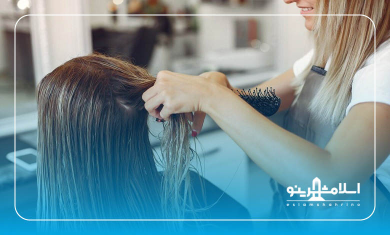 مراحل انجام کراتین مو