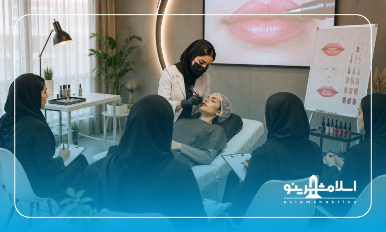 مدت زمان دوره آموزش شیدینگ لب در اسلامشهر