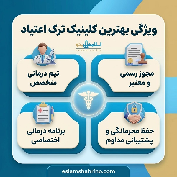 چطور بهترین کلینیک ترک اعتیاد در اسلامشهر را انتخاب کنیم؟
