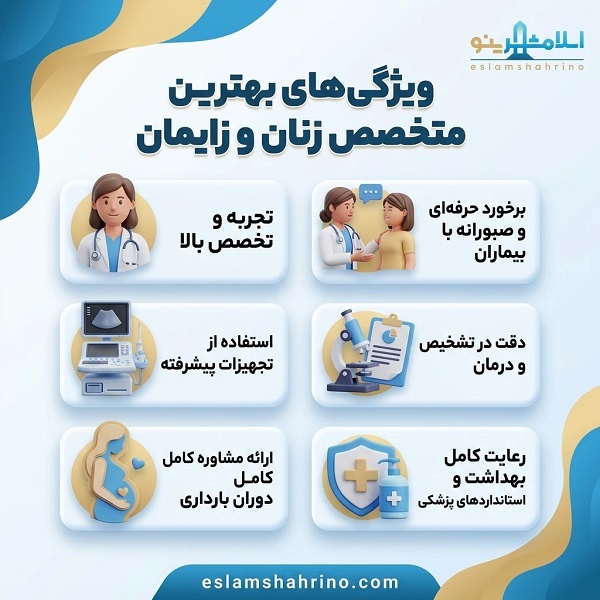 چگونه بهترین متخصص زنان و زایمان در اسلامشهر را انتخاب کنیم؟