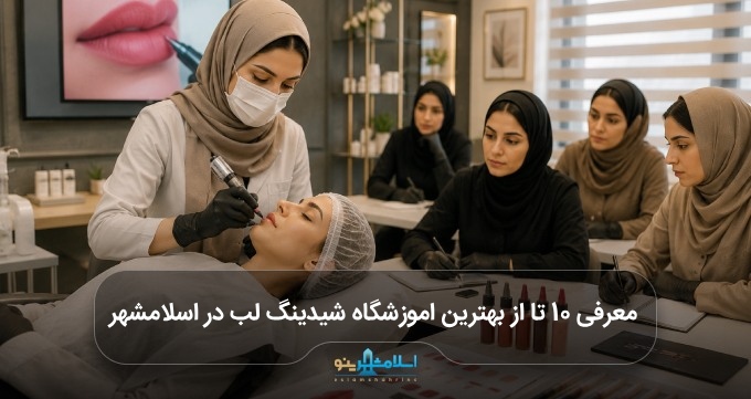 بهترین اموزشگاه شیدینگ لب در اسلامشهر